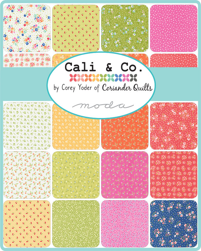 CALI CO 5-Inch Charm Pack Precuts by Coriander Quilts