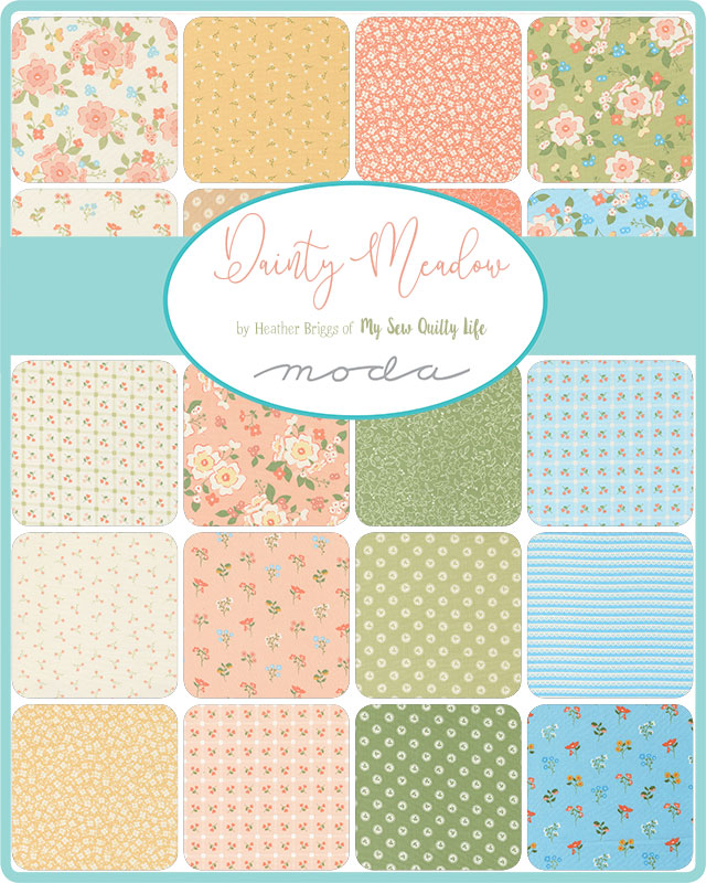 Dainty Meadow 2.5-Inch Jelly Roll Precuts by My Sew Quilty Life