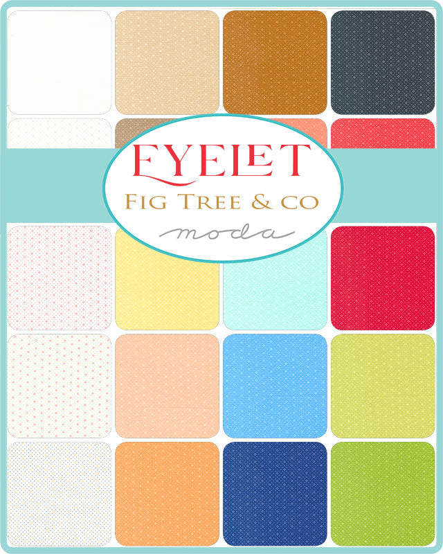 EYELET 5-inch Charm Pack Precuts by FIG TREE & CO.