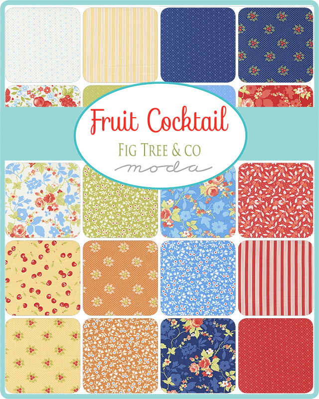 FRUIT COCKTAIL 5" Charm Pack by FIG TREE & CO.