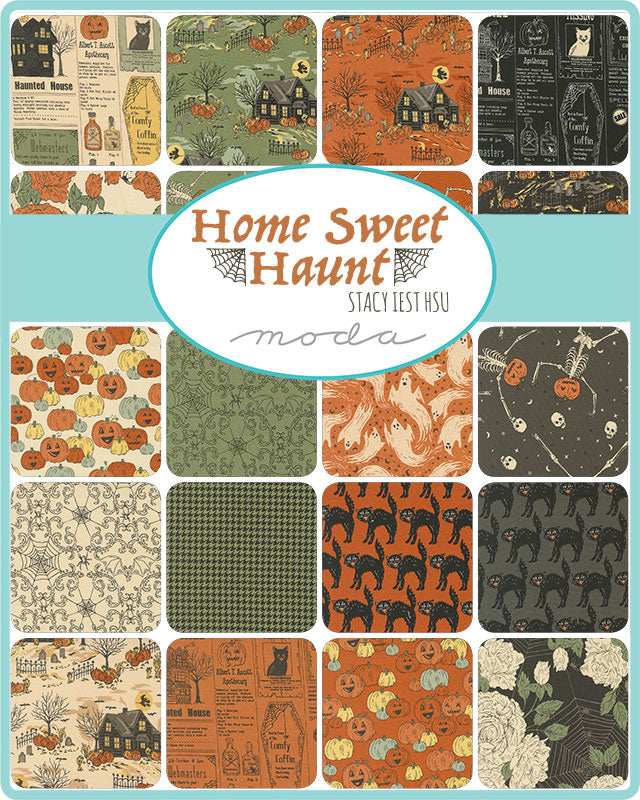 HOME SWEET HAUNT 2.5-Inch Jelly Roll Precuts by Stacy lest Hsu