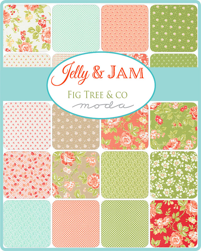 JELLY & JAM Fat Quarter Bundle Precuts by FIG TREE & CO.