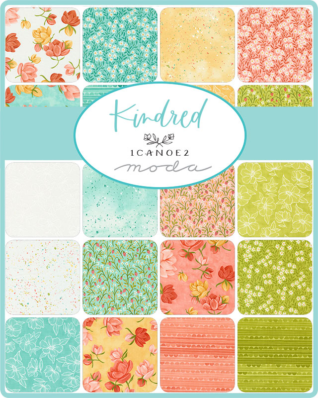 KINDRED Fat Quarter Bundle Precuts by 1 CANOE 2