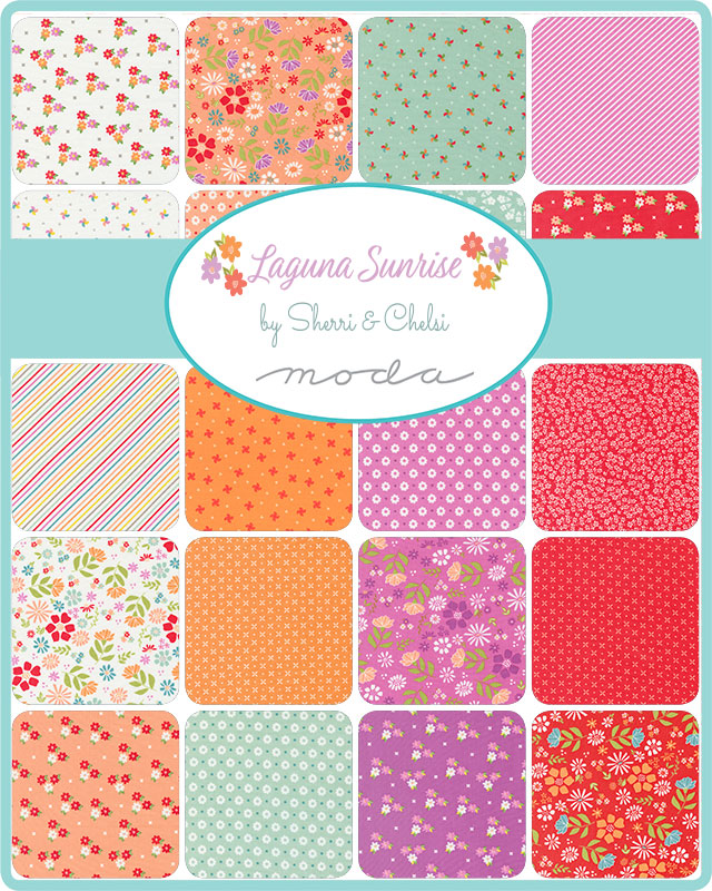 LAGUNA Fat Quarter Bundle Precuts by Sherri and Chelsi