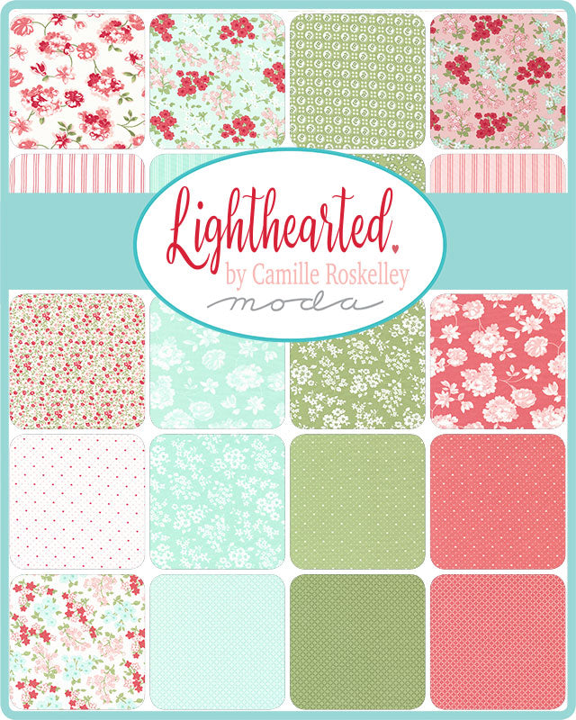 LIGHTHEARTED 5" Charm Pack Precuts by CAMILLE ROSKELLEY