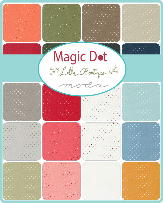 MAGIC DOT 5-Inch Dessert Roll Precuts by Lella Boutique