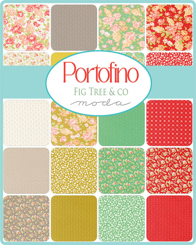 PORTOFINO Fat Quarter Bundle Precuts by Fig Tree & Co.