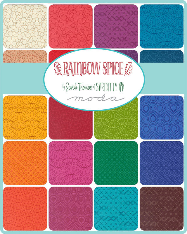 RAINBOW SPICE Fat Quarter Bundle Precuts by SARIDITTY