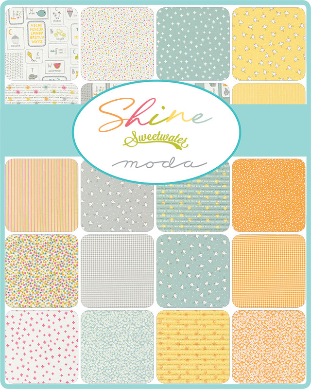 SHINE 5-Inch Charm Pack Precuts by Sweetwater