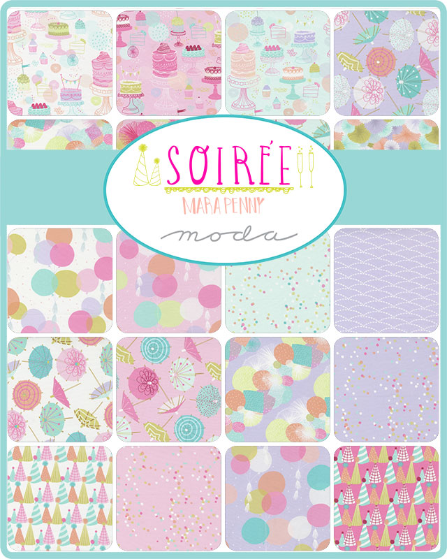 SOIREE 10" Layer Cake by MARA PENNY