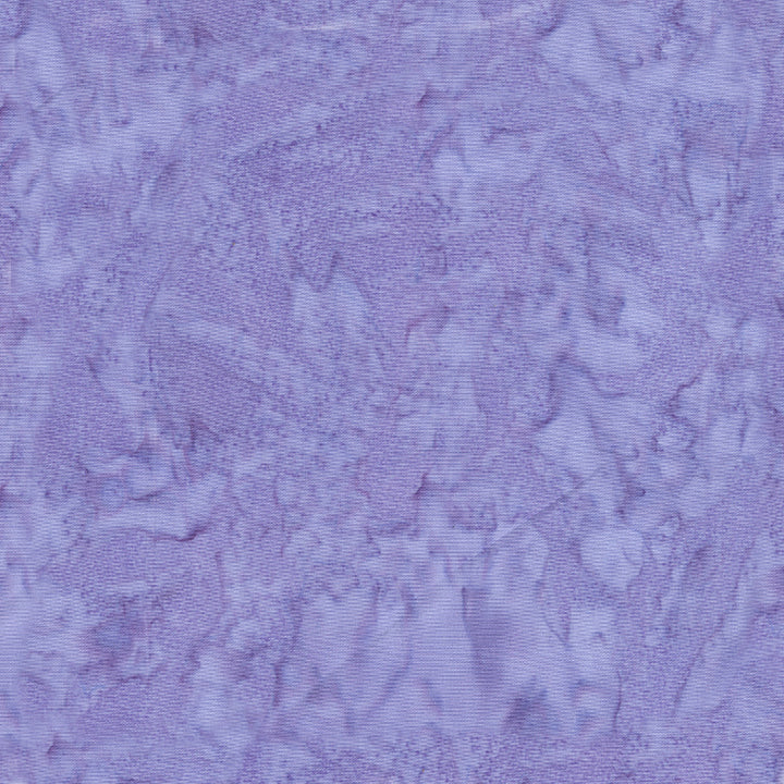 BeColourful Blush: PRETTY PERIWINKLE Batik Fabric (1/2 yd)