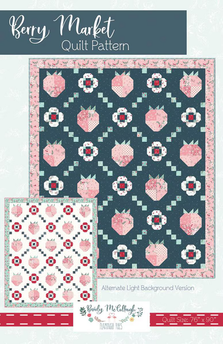 BERRY MARKET Quilt Pattern by Beverly McCullough