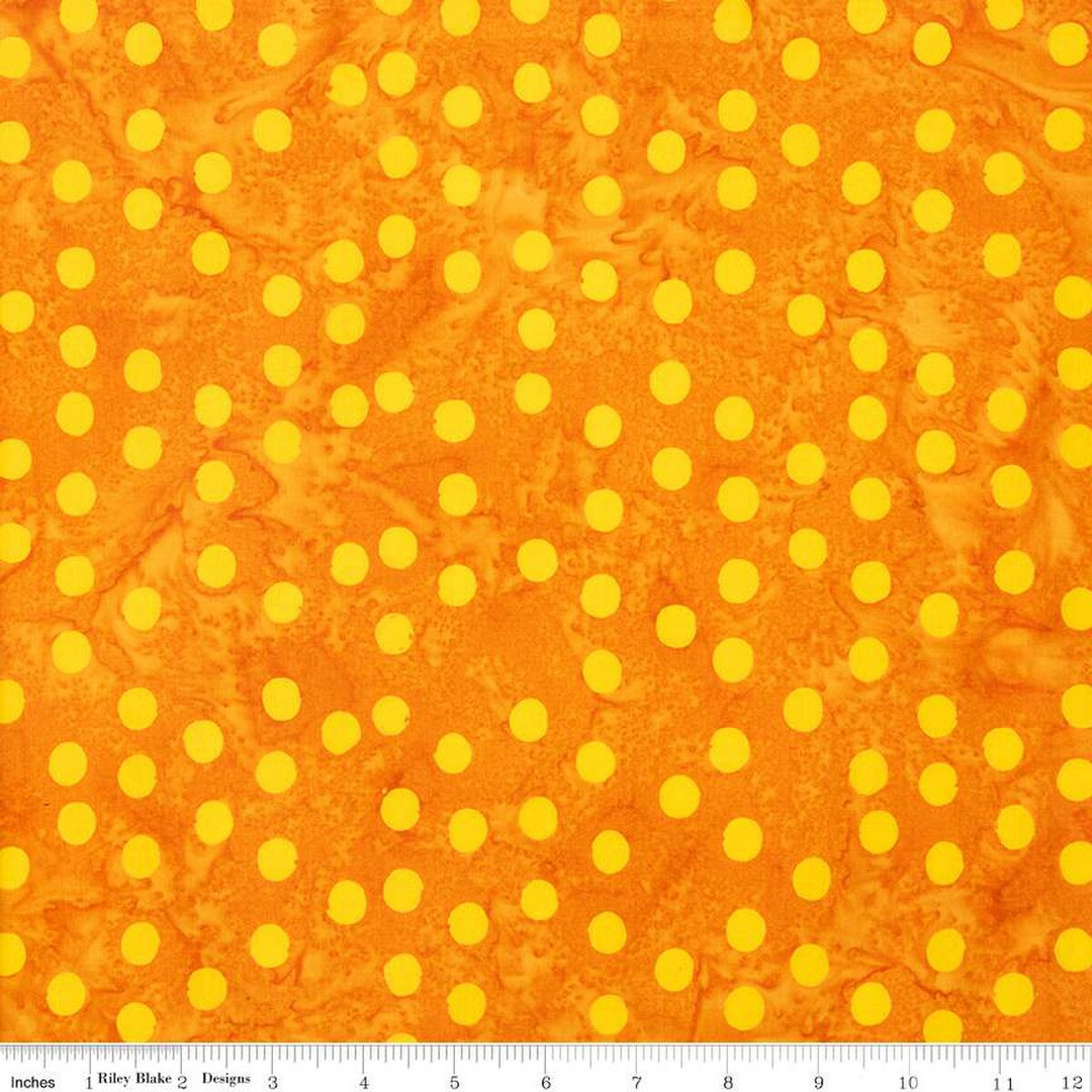 Expressions Batiks Neon Pop: SUNSHINE Fabric (1/2 yd)