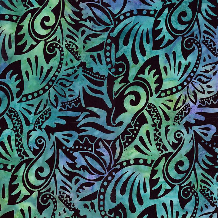 DELPHINIUM IN BATIKS Quilt Kit