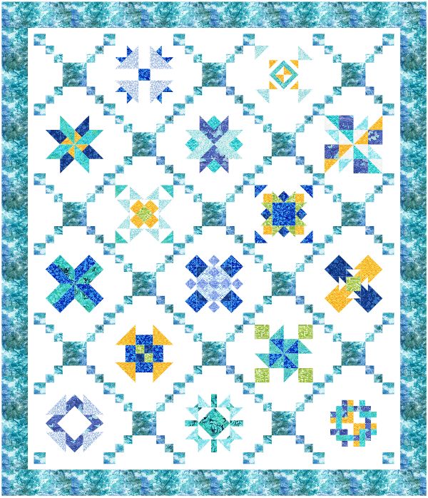 BLOCKS-OF-THE-WEEK Sampler Class - Sept. 2026 - 5 Sessons