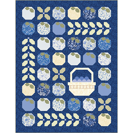 BLUEBERRY HILL Quilt Kit by Amanda Murphy