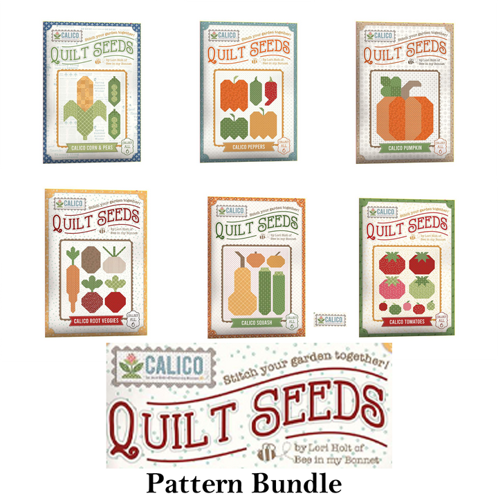 CALICO QUILT SEEDS Pattern Bundle by Lori Holt