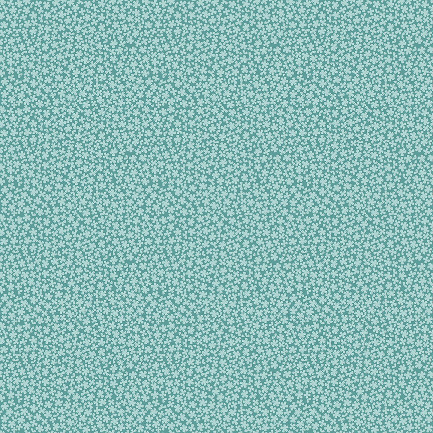 Sunshine and Sweet Tea: SWEET ALYSSUM TEAL Fabric C14326-TEAL (1/2 yd.)