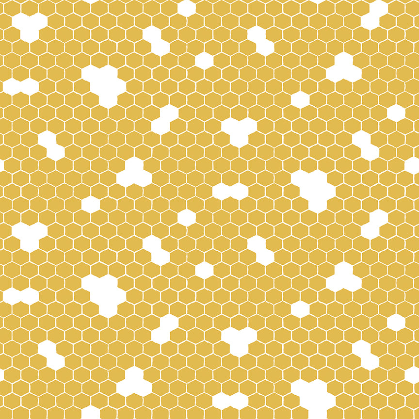 Honey Bees And Flowers Please Fat Quarter Bundle Precuts