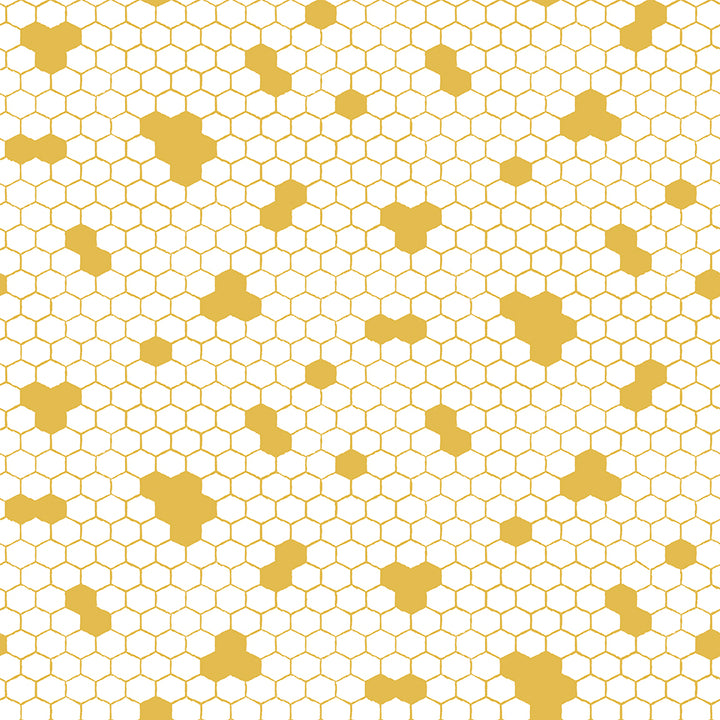 Honey Bees And Flowers Please 2.5-Inch Rolie Polie Precuts