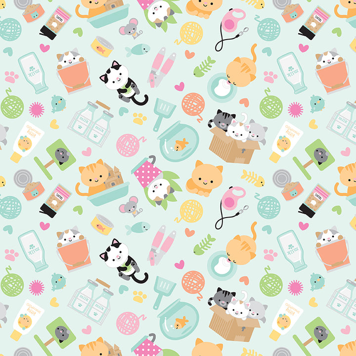 PRETTY KITTY 10-Inch Stacker Precuts by Doodle Bug Designs