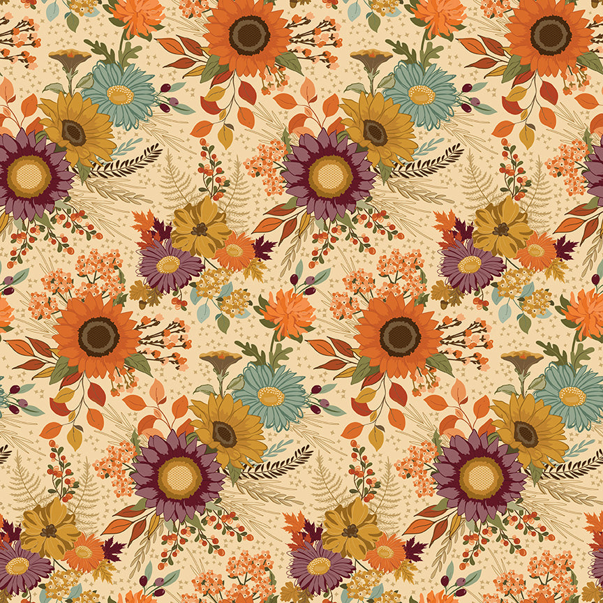 The AWE OF AUTUMN Fat Quarter Bundle Precuts by Sandy Gervais