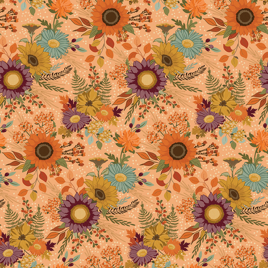 The AWE OF AUTUMN Fat Quarter Bundle Precuts by Sandy Gervais