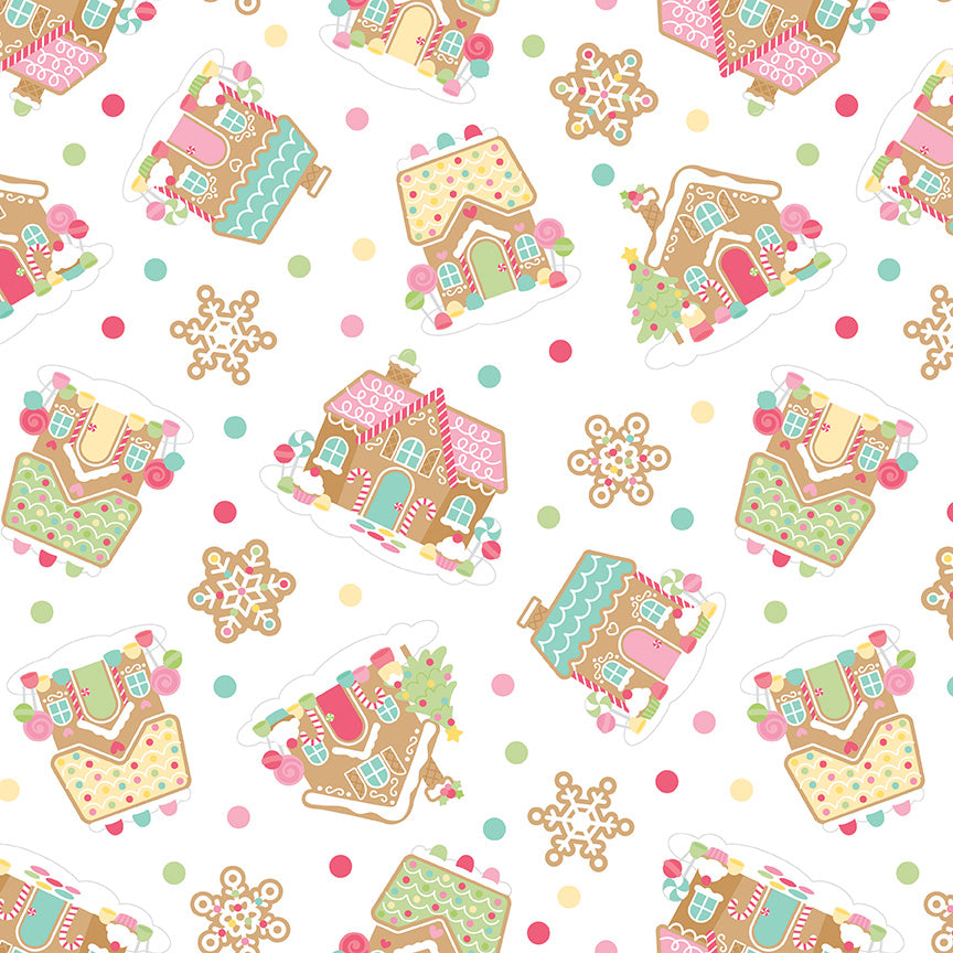 GINGERBREAD KISSES 2.5-Inch Rolie Polie Precuts