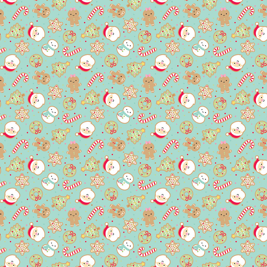 GINGERBREAD KISSES 2.5-Inch Rolie Polie Precuts