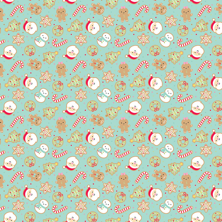 GINGERBREAD KISSES 2.5-Inch Rolie Polie Precuts