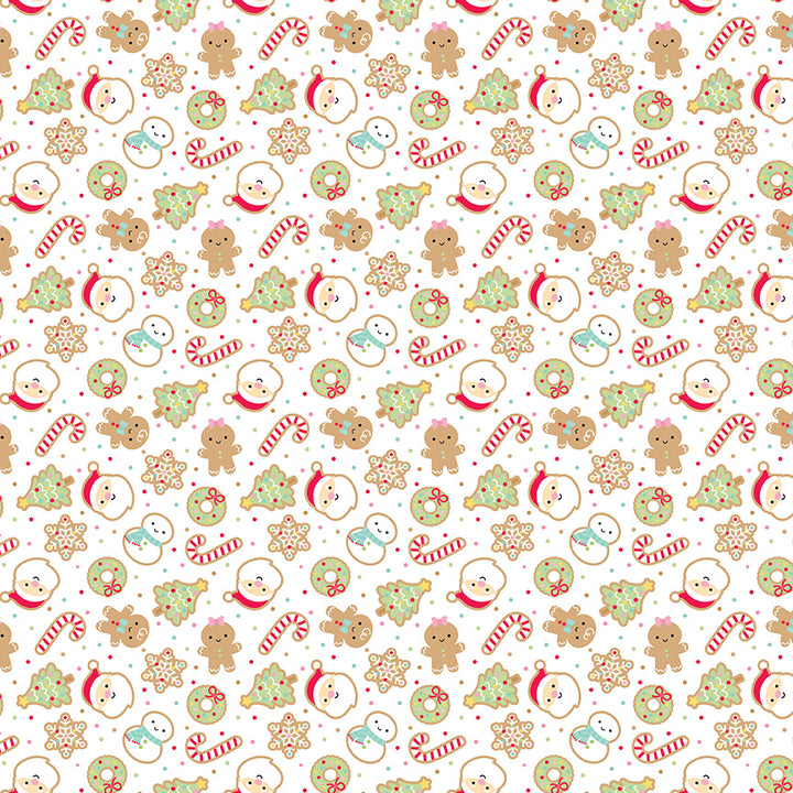 GINGERBREAD KISSES 2.5-Inch Rolie Polie Precuts