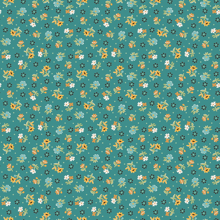 HONEY BEE GARDEN Quilt Kit with Complete Fat Quarter Bundle and Sew Simple Shapes  by Lori Holt