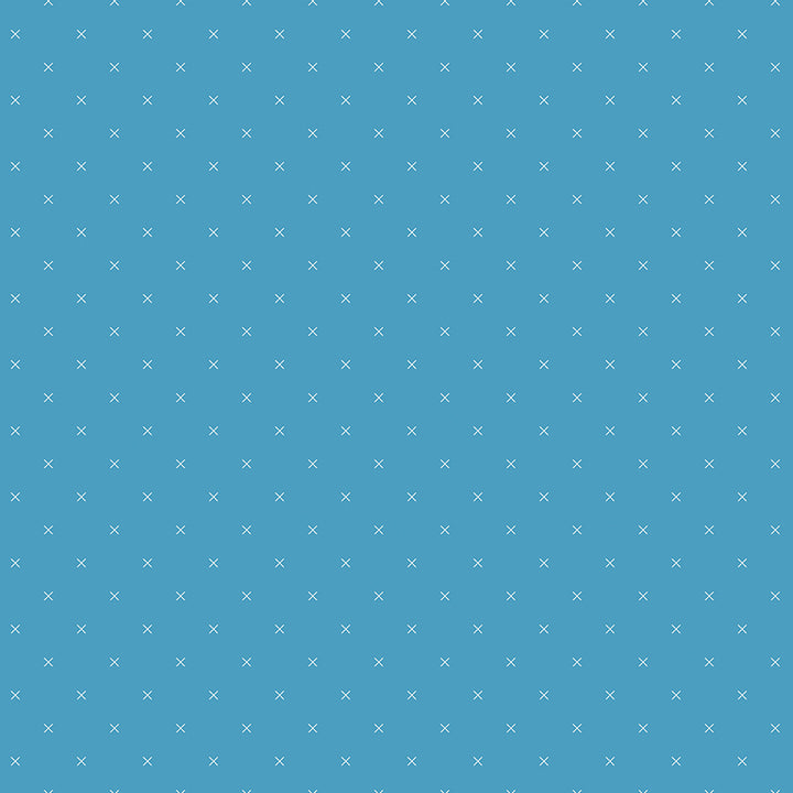 Bee Cross Stitch: SOLDIER Fabric (1/2 yd) By Lori Holt for Riley Blake Designs