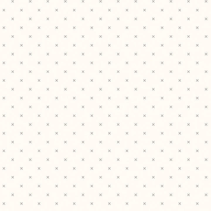 Bee Cross Stitch: ON CLOUD PEBBLE Fabric (1/2 yd) By Lori Holt for Riley Blake Designs