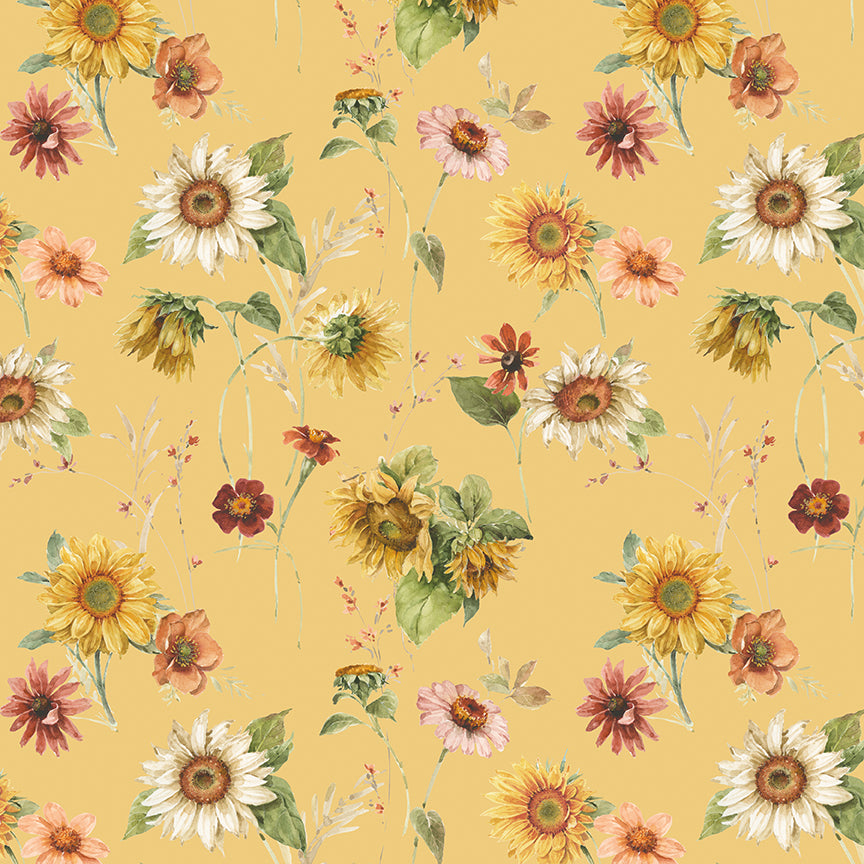 SUNFLOWER WHISPER 5-Inch Stacker Precuts