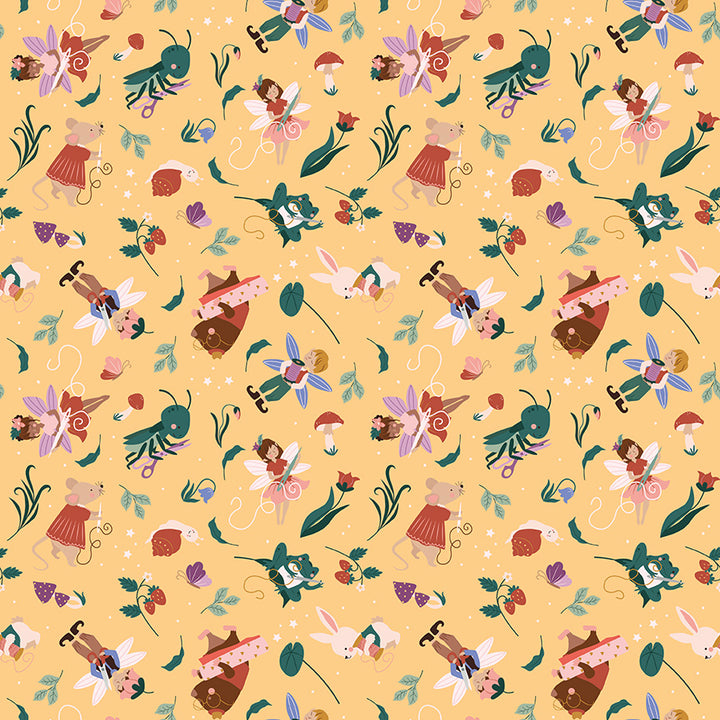 THIMBELINA & The SEWING FAIRIES Fat Quarter Bundle Precuts by Jennifer Long