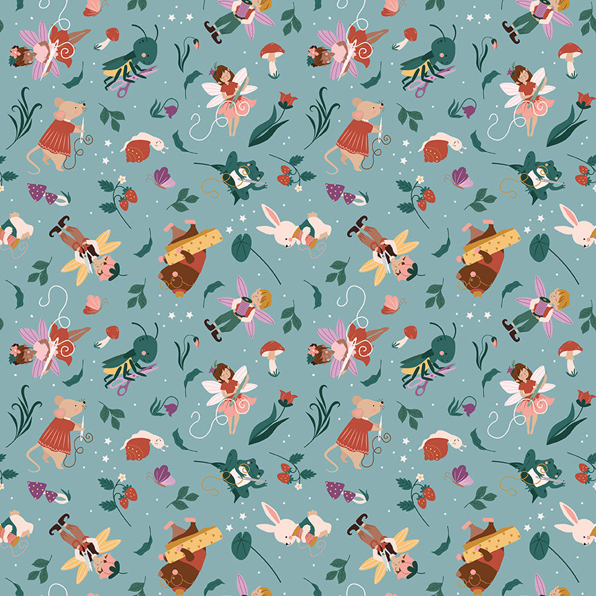 THIMBELINA & The SEWING FAIRIES Fat Quarter Bundle Precuts by Jennifer Long