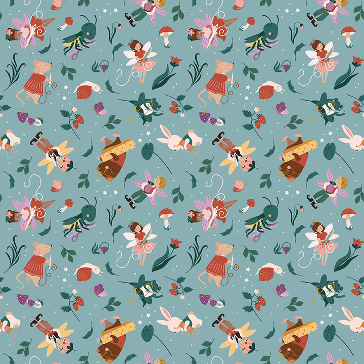 THIMBELINA & The SEWING FAIRIES Fat Quarter Bundle Precuts by Jennifer Long