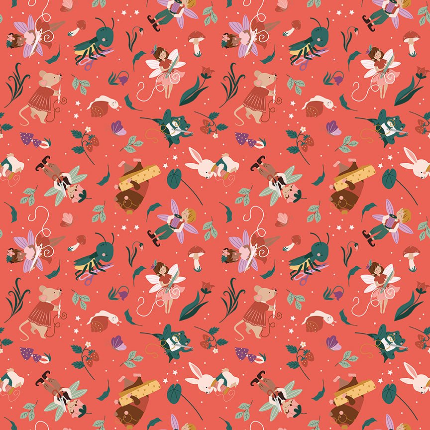 THIMBELINA & The SEWING FAIRIES Fat Quarter Bundle Precuts by Jennifer Long