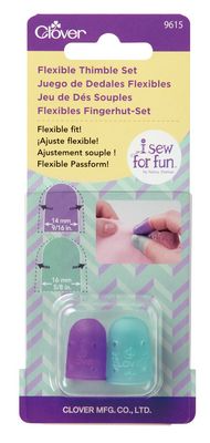 I Sew For Fun Flexible Thimble Set