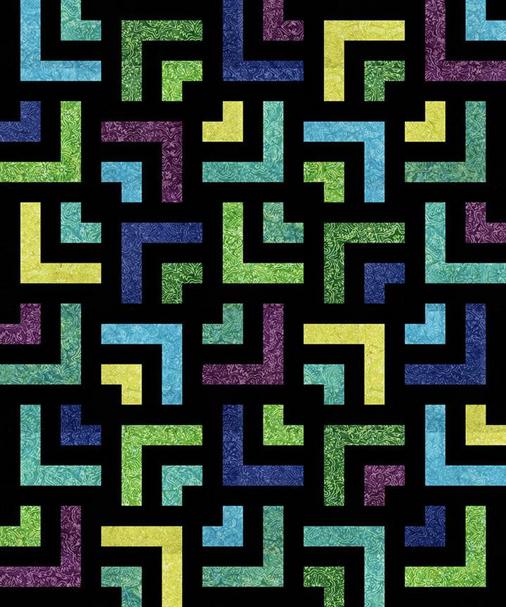 CABIN CRUSH Quilt Pattern by Sew Brainy Designs