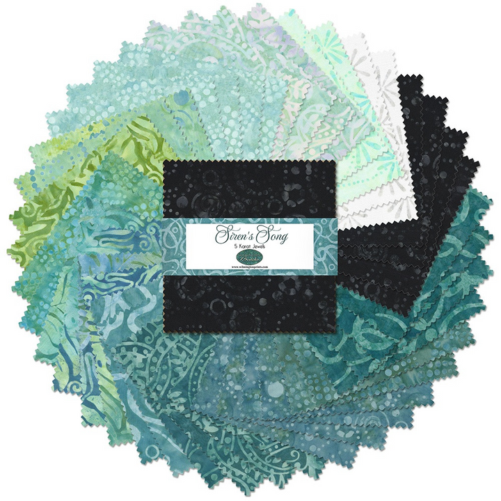 SIREN'S SONG 10K 10-Inch Stacker by Wilmington Prints