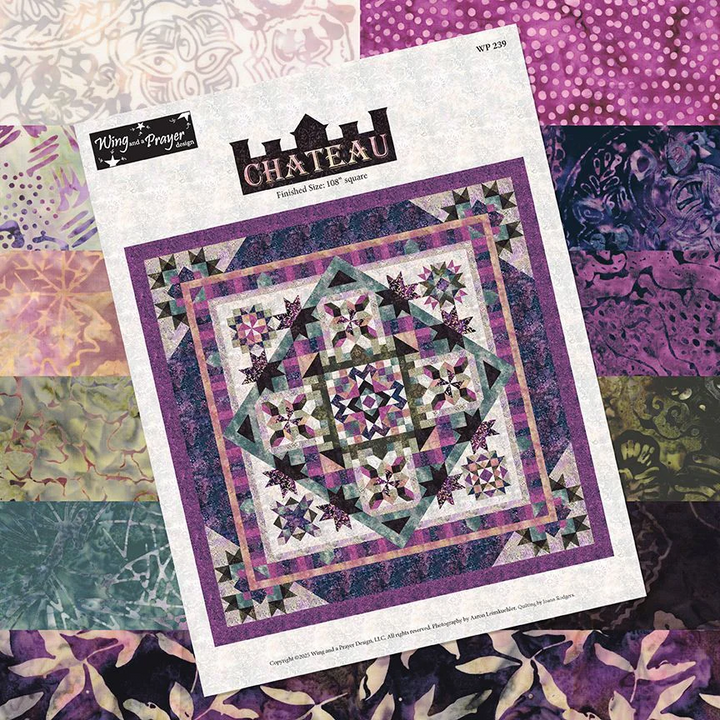 CHATEAU Quilt Kit by Wing and a Prayer