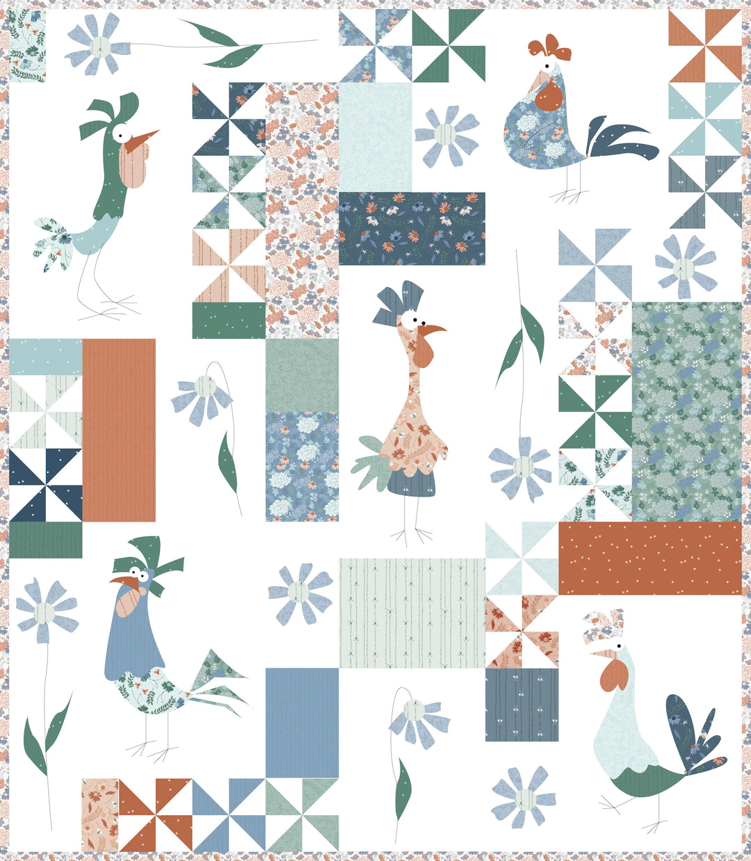 Chicken Scratch Quilt Block Patterns