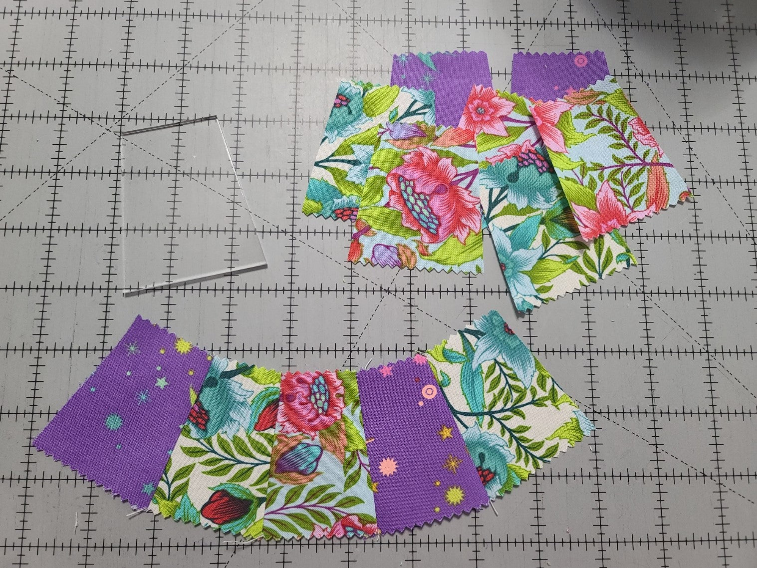 Double Wedding Ring Template All Things Quilty