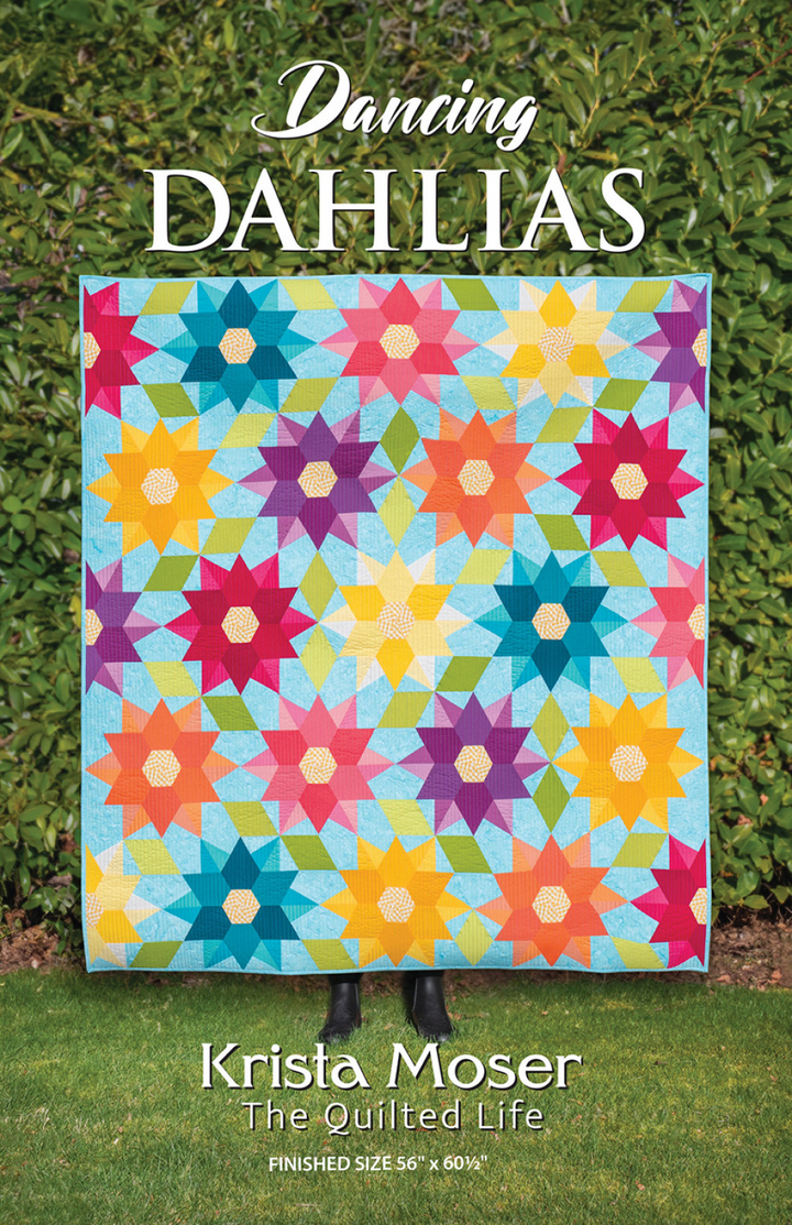 DANCING DAHLIAS Quilt Pattern