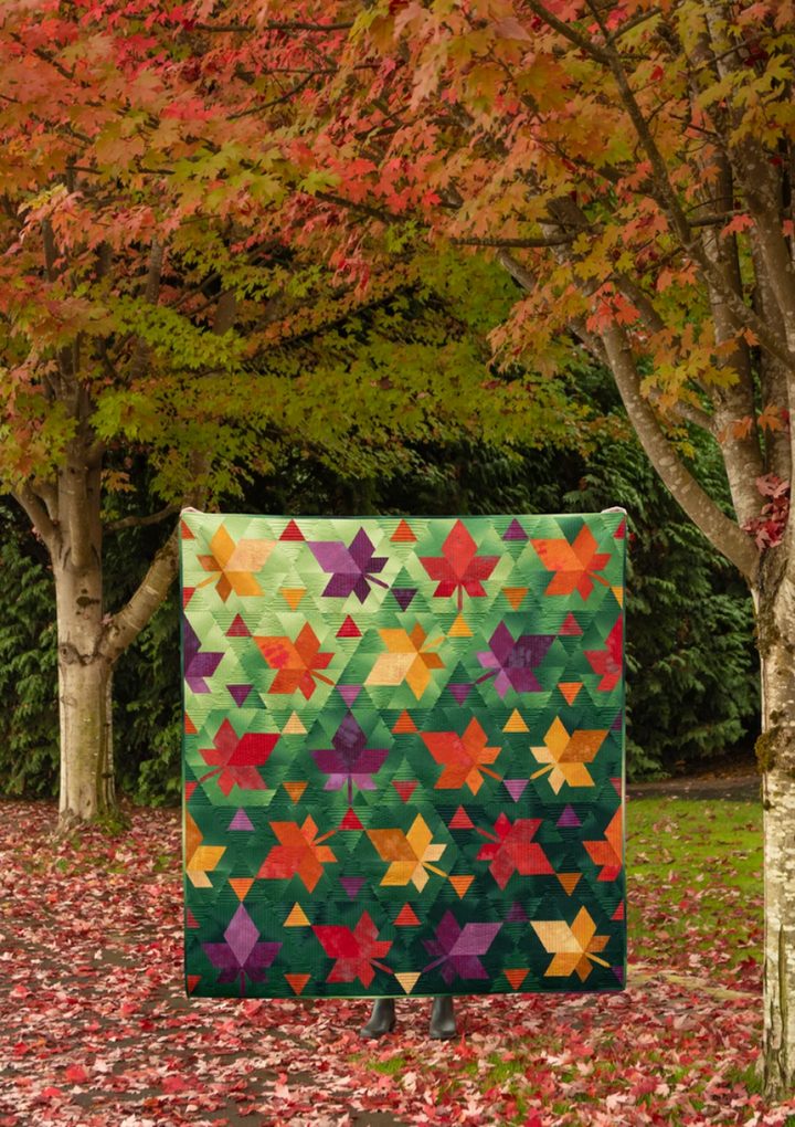 FALL FOLIAGE Quilt Pattern by Krista Moser