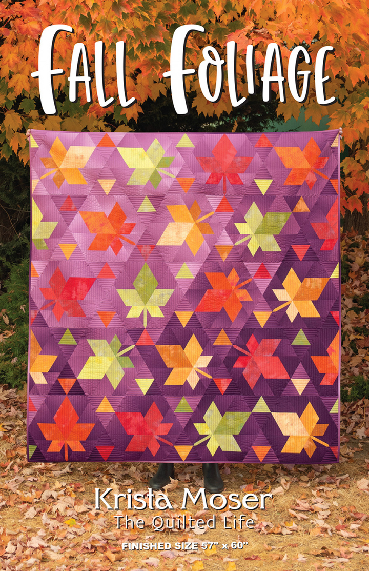 FALL FOLIAGE Quilt Pattern by Krista Moser