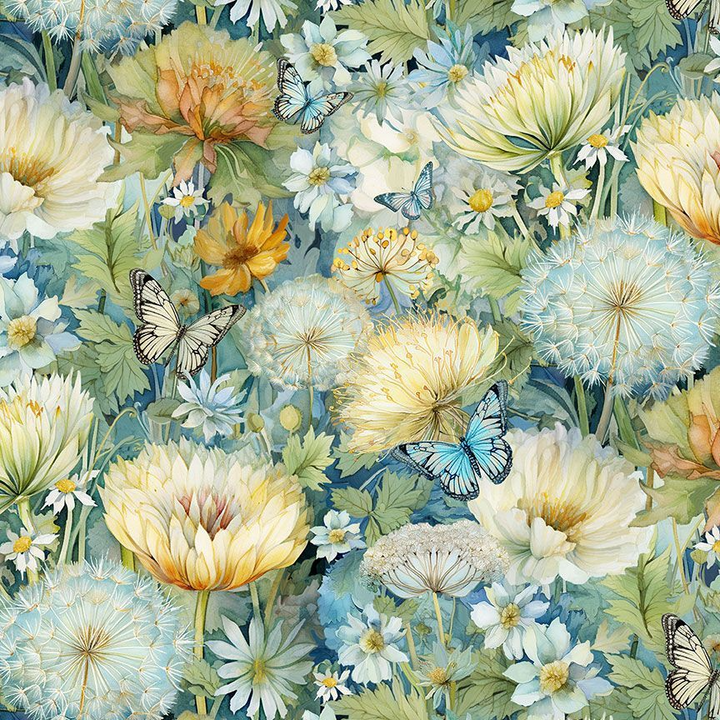 DIAMOND SQUARE Panel Wallhanging Quilt Kit feat. Forest Whisper