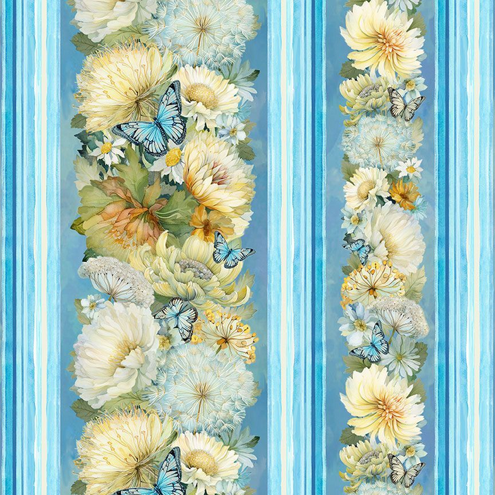 DIAMOND SQUARE Panel Wallhanging Quilt Kit feat. Forest Whisper